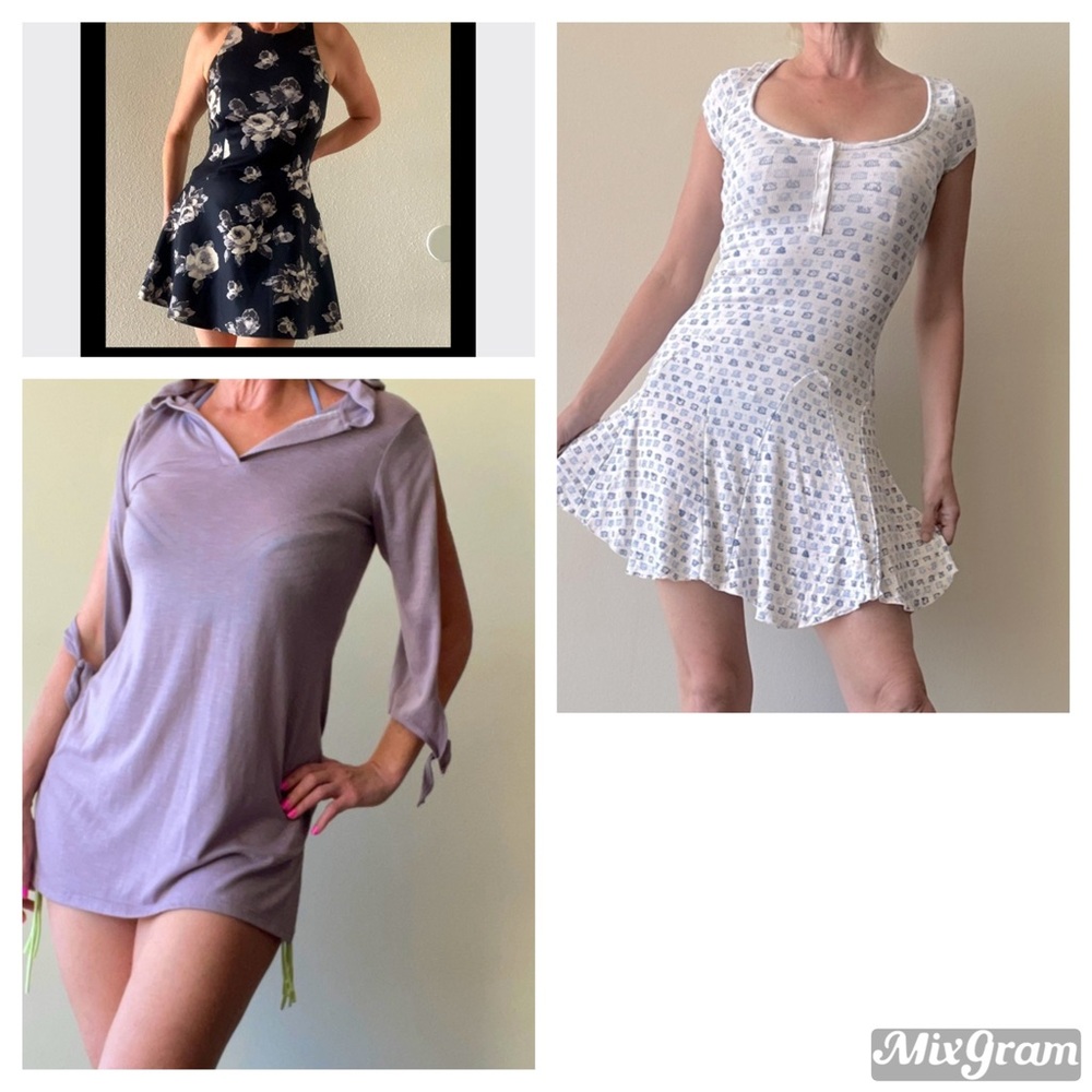 Bundle (3) Abercrombie & Fitch & Urban Outfitters Dresses S- XS Cover Up
